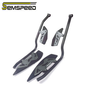 Motorcycle Front Footpegs Footrest Crash Guard Bumper Bar Anti Crash Protector For Yamaha XMAX 300 250 V1 V2 V3 2018-2025