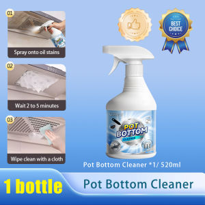 All-Purpose Pot Cleaner - Remove Rust Oil and Stains Essential Kitchen Detergent for Clean Pots