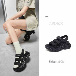Cameljeans Womens Shoes Summer New Thick-soled Sports Sandals Casual Beach Shoes
