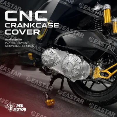 Motorcycle CNC Crankcase Cover Replacement for PCX160 ADV160 GIORNO125 CLICK160