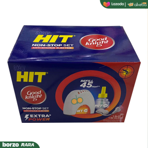 HIT Non Stop Set Anti Nyamuk Elektrik obat nyamuk