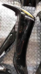 เฟรม125inewปลาวาฬสีดำ ปี2012-2018มี13ชิ้น เปลือก งานABSประกอบสนิทชิ้นงานสวยติดสติ๊กเกอร์ให้พร้อม