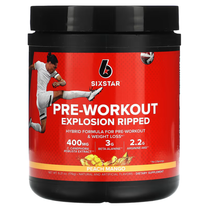 [IN STOCK] Six Star Pre-Workout Explosion Ripped (30 Servings) | Lazada