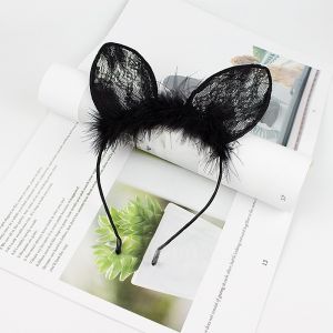 Bando Lucu Telinga/ Bando Kelinci/Bando Motif Telinga/ Headband Rabbit/Bando Telinga Furry Bulu Aksesoris Wanita
