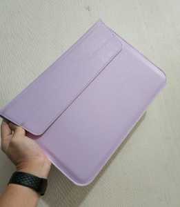 HT - Sarung Macbook Pro Air 13-14 inchi Tas Laptop Sleeve + Stand EBS13