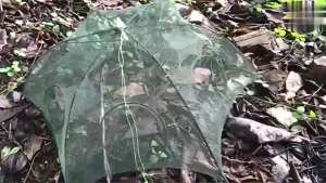 (Variety Vault) Fishing Trap Net Bubu Ikan Bubu Ketam Jaring Ikan Bubu Payung Jala Ikan Joran Pancing