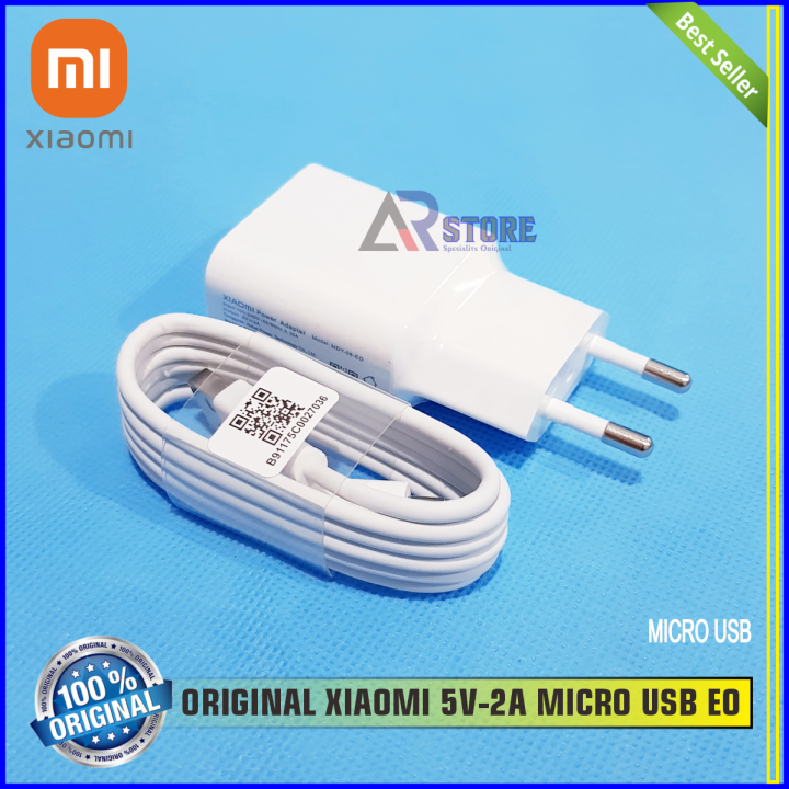 Charger Xiaomi Redmi S2 Mi A2 Lite ORIGINAL 100% Micro USB