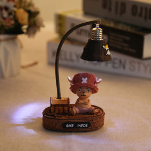 Lampu Malam One Piece Luffy Dekorasi Rumah Kreatif Ornamen Kerajinan Resin