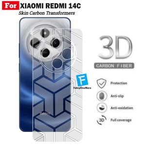 Skin Carbon Redmi 14C / Poco C75 Garskin Motif Transformers Belakang Handphone