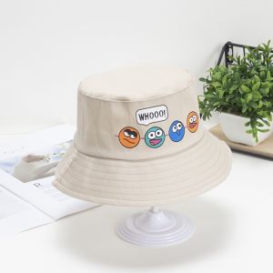 🎉Ready stock🎉Childrens fisherman hat bucket hat spring new hat boys and girls cartoon cute korean小孩渔夫帽