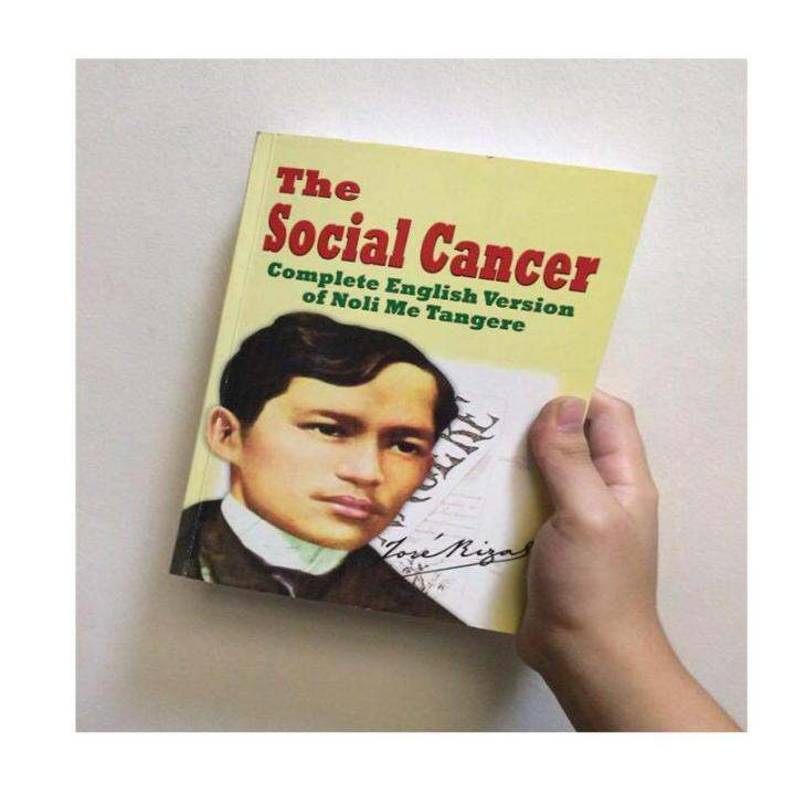 THE SOCIAL CANCER COMPLETE ENGLISH VERSION OF NOLI ME TANGERE BY JOSE ...