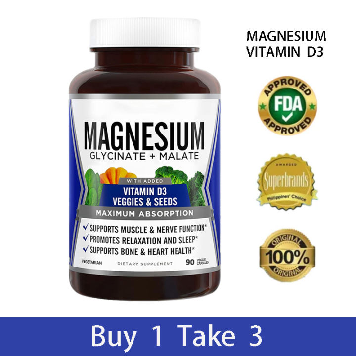 Magnesium Glycinate 180 Caps Superior Absorption Supports Cellular