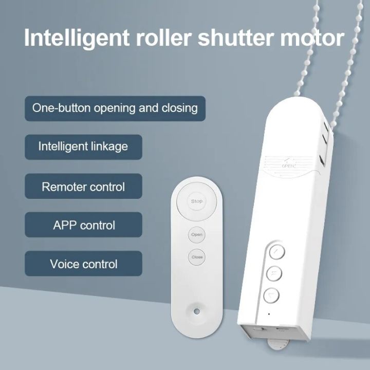 Tuya Smart Blind Motor Wifi Automatic Electric Roller Shutter Shadows App Control Lifting 3450