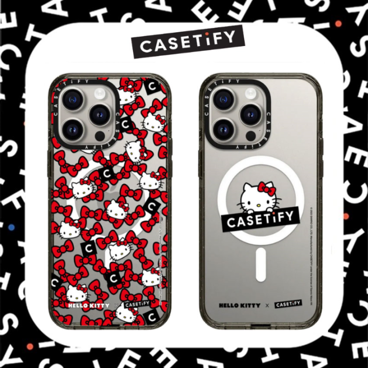 New CASETiFY x Hello Kitty Case with Magsafe for iPhone 15 Pro Max