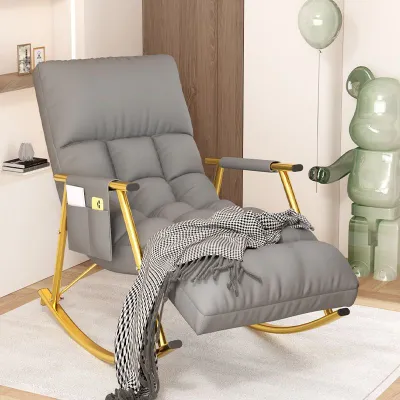 KURSI GOYANG LAZY SOFA KURSI RUANG TAMU KAMAR TIDUR INDOOR - SWING CHAIR MYHOMSETUFF168