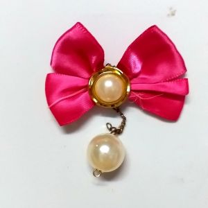 Nơ voan trang trí may lên áo