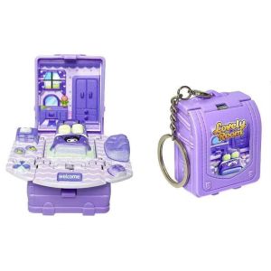 ZOOGGJZ Portable 3D Popup Keychain ABS Sanrio Miniature Keyring My Melody Bedroom Theme Stress Relieving Toys