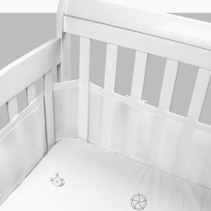 Solid color store crib bumper pads