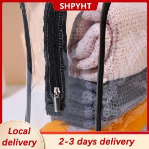 [COD] SHPYHT Local delivery Ship within 24 hours Transparent Cosmetic Bag PVC Women Zipper Clear Makeup Bags Beauty Case Travel Make Up Organizer Storage Bath Toiletry Wash Bag