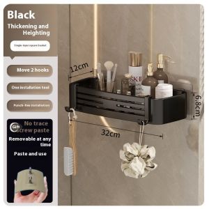 Bbdd nhôm hiện đại Túi sắp xếp phòng tắm với ma thuật dính cài đặt