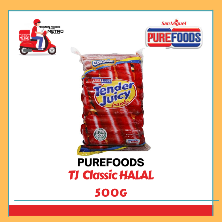 Purefoods Tender Juicy Hotdog Halal 500g Lazada PH