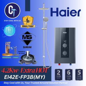 Haier DC Water Pump with 11 Safety Features