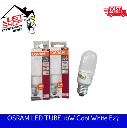 OSRAM LED TUBE 10W Cool White E27 | Lazada