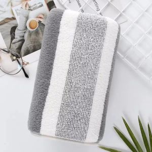 WAPKTY Đậm đặc Khăn mềm mại Màu đơn sắc Thấm hút nhanh Khăn bông Chất lượng cao Vải nhung san hô Khăn lau tay Hộ gia đình