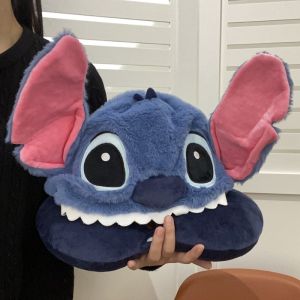 New Fashion Stitch Cartoon U-shaped Pillow with Hooded for Nap Caps Neck Protection Working Travel Airplane Car Hat Kawaii Eyepatch