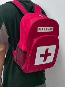 Cross-border Exclusive Emergency Backpack   Outdoor Rescue Bag   Disaster Prevention Backpack Household Schoolbag Lightweight