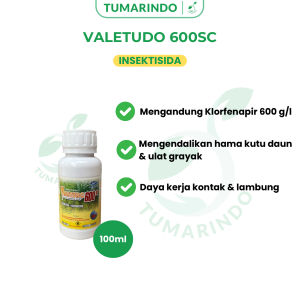 Valetudo 600SC 100ml Klorfenapir Insektisida Mengendalikan Kutu Kutuan Ulat Grayak