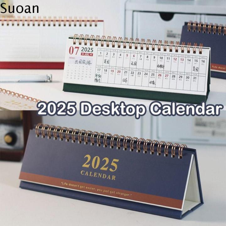 SUOAN Organizing 2025 Calendar To Do List Planning 2025 Standing Flip