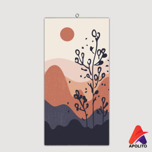 HIASAN DINDING ABSTRAK AESTETIK (15X30) KAMAR DEKORASI RUMAH WALL DECOR DEKORASI ABSTRACT ESTETIK