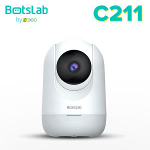 360 Botslab C211 2K Pan/Tilt 3MP 360 Degree Night Vision 2 Way Audio Home Security Wi-Fi Camera  IP Camera