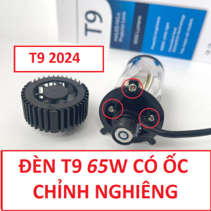( Chính Hãng )Pha Đèn led bi cầu mini T9 65W bản cao cấp 2024 chân h4 (BH : 12 tháng )