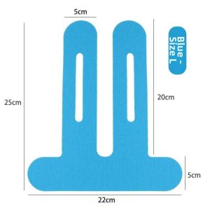 【Original+24hours delivery】Precut Kinesiology Tape for Knees 10 Pcs - Knee Support & Stability Knee Pain Relief Athletic Tape - Waterproof & Elastic Breathable Hypoallergenic Latex-Free Tape