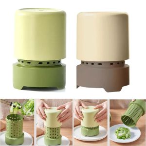 RUANGE Multifunctional Salad Spinner Quick Dry Manual Fruit Dryer BPA-Free Large Capacity Lettuce Drainer Household Use