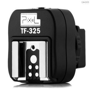 Màu sắc TF-325 Bộ chuyển đổi hot shoe phù hợp để chuyển đổi máy ảnh DSLR cũ của Sony sang đèn flash Canon Nikon.