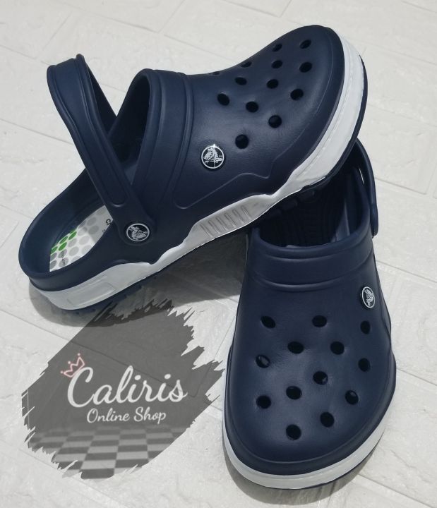 Crocs* For Men and Women Black Grey Navy Blue Lazada PH