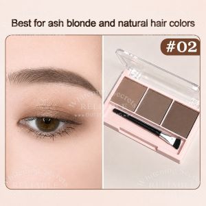Eyebrow Powder Three-color Eyebrow Palette Beauty Contour Pencil Professional Eye Makeup Eyebrow Filler