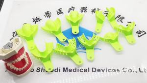 10 ชิ้น ถาดพลาสติกฟอกสีฟัน ถาดพิมพ์ฟัน ที่ยึดฟันจาก Central Supply ทนทานสำหรับเครื่องมือฟัน