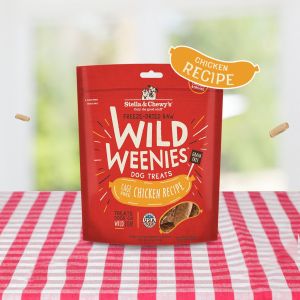 Stella & Chewys Wild Weenies Freeze-Dried Raw Dog Training & Reward Treats 3.25oz (92g) - 7 Recipes