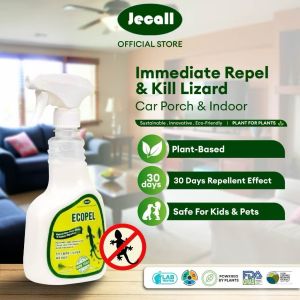 Jecall-Bio Ecopel 500ml Spray / Natural Lizard and Insects Repellent / Immediate Repel & Knockdown Lizard Gecko and Insect