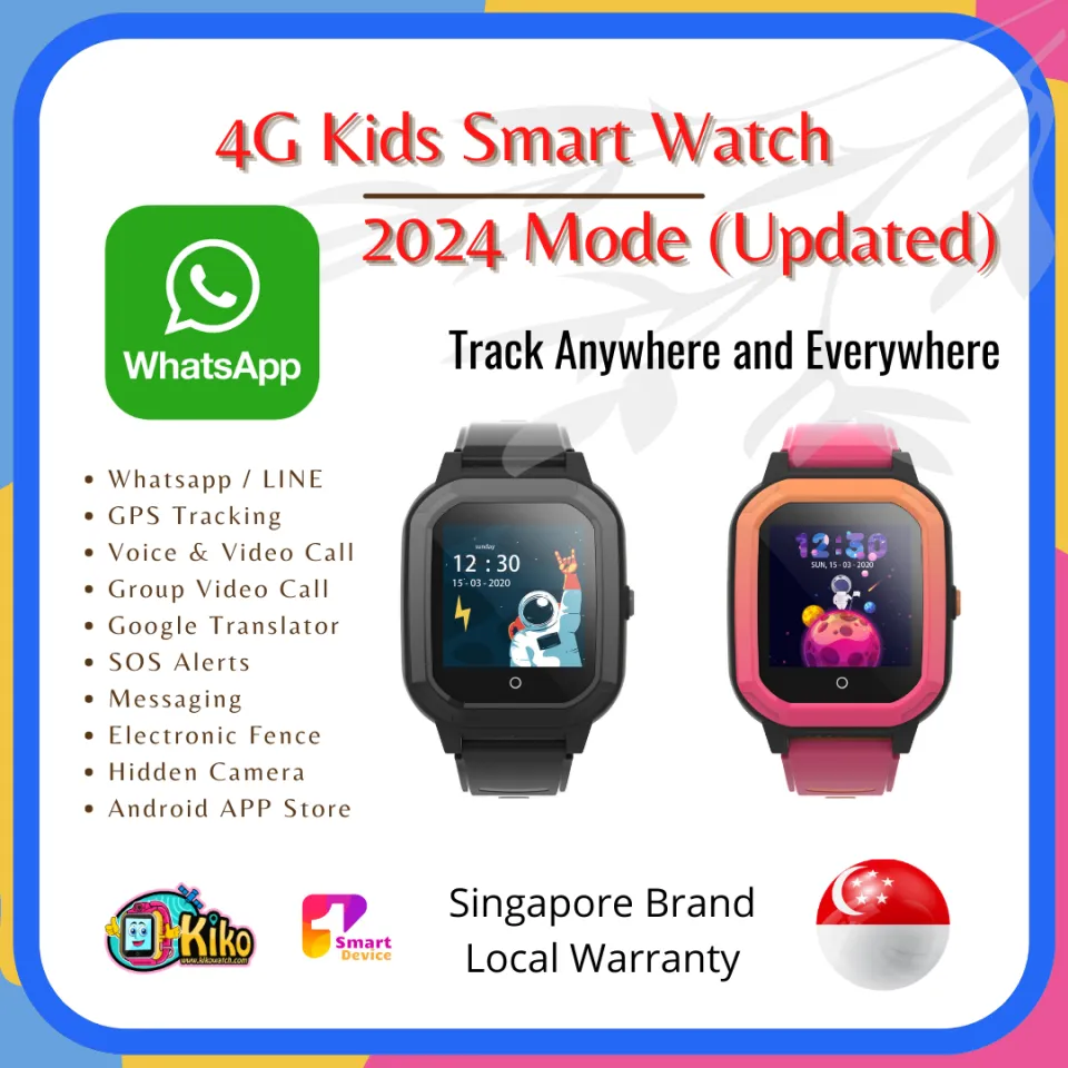 Smart Watch Kids Gps 4g Whatsapp, Video Smart Watch Kids 4g