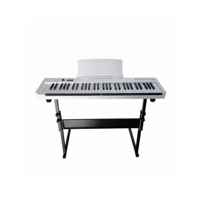 Manning Foldable Piano 61/88 Keys Semi-Weighted Touch-Sensitive Portable Keyboard Bluetooth MIDI Digital Piano