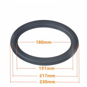 NBANLIKE 3/4/5/6.5INCH Surround Rubber Edge Subwoofer Audio Speaker Suspension Edge Ring Speaker Folding Edge Ring Speaker Repair Accessories Folding Ring