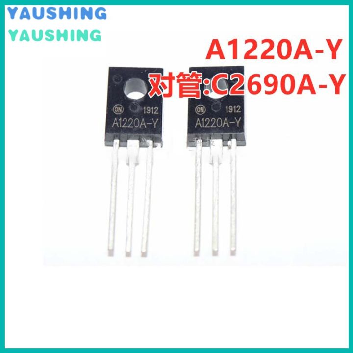 10 Pairs (20 Pcs) KSA1220A / KSC2690A Transistors - 2SA1220A / 2SC2690A TO-126