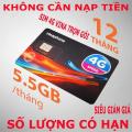 Sim Vinaphone 4G Vina 12T D500 D219 trọn gói 1 năm với 5GB 1 tháng KHÔNG MẤT THÊM PHÍ từ MƯỜNG THANH ROYAL FREESHIP - CHƯA KÍCH HOẠT.. 