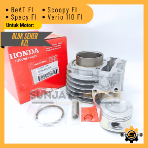 Block Boring Silinder Kualitas Original Honda KZL Blok Seher Beat FI Spacy Scoopy Vario 110 FI Ori AHM
