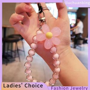 [COD] liuchuanbing Jewellery 1pc Macaron-Colored Bead String Fashion Mobile Phone Lanyard Ins Style Handmade Beaded Anti-Lost Mobile Phone Chain